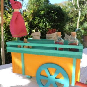 mariage les îles décor de buffet chariot République Dominicaine