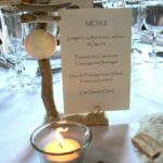 mariage bois flotté, menu