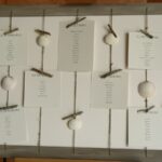 mariage bois flotté, plan de table bois flotté et coquillages