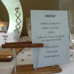 mariage rugby danse, support menu