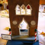 mariage Venise centre de table façade argile