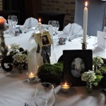Centre de table mariage Tim Burton, les noces funèbres