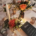 décoration mariage nord menu ardoise