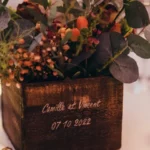 Décoratrice de mariage Lille, centre de table mariage d