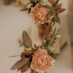 mariage fleuri terracotta