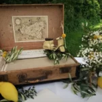 tirelire urne de mariage valise