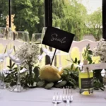 décoration de mariage dans le nord thème dolce vita