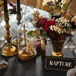 centre de table mariage dark wedding