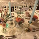 centre de table invités mariage bridgerton