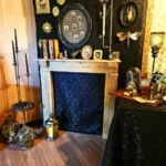 mariage dark wedding et cabinet de curiosités