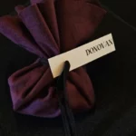 pochon porte-nom et cadeau invité mariage dark wedding