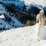 mariage à la neige