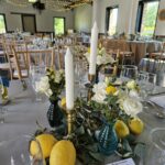 mariage dolcevita bleu et citrons