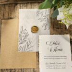 faire-part mariage végétal