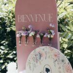 panneau de bienvenue personnalisé mariage Bridgerton