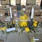 Table agrumes mariage Dolce Vita