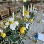Table agrumes mariage Dolce Vita
