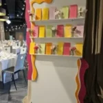 plan de table mariage coloré personnalisé