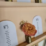 mariage camaïeu orangé