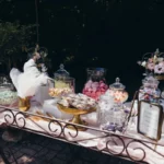 candy bar mariage Bridgerton