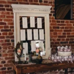 Plan de table miroir trumeau Bridgerton