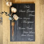 mariage grands vins, cadeau de noces de coton