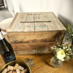 mariage grands vins, tirelire, urne des mariés